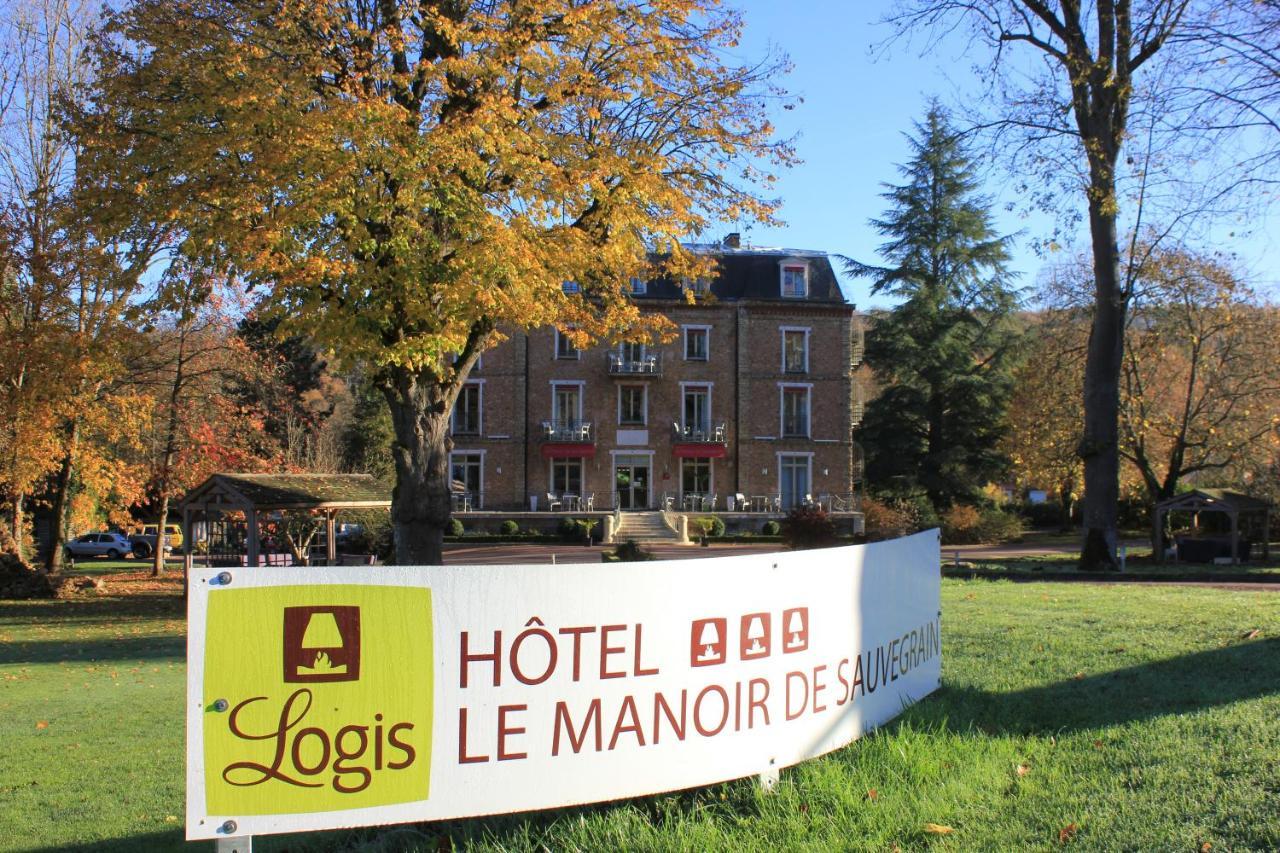 Hotel Logis le Manoir de Sauvegrain à Saint-Lambert  Extérieur photo